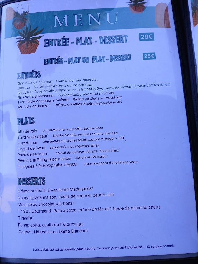 Restaurant Le Saint Gilles - Menu Image 3